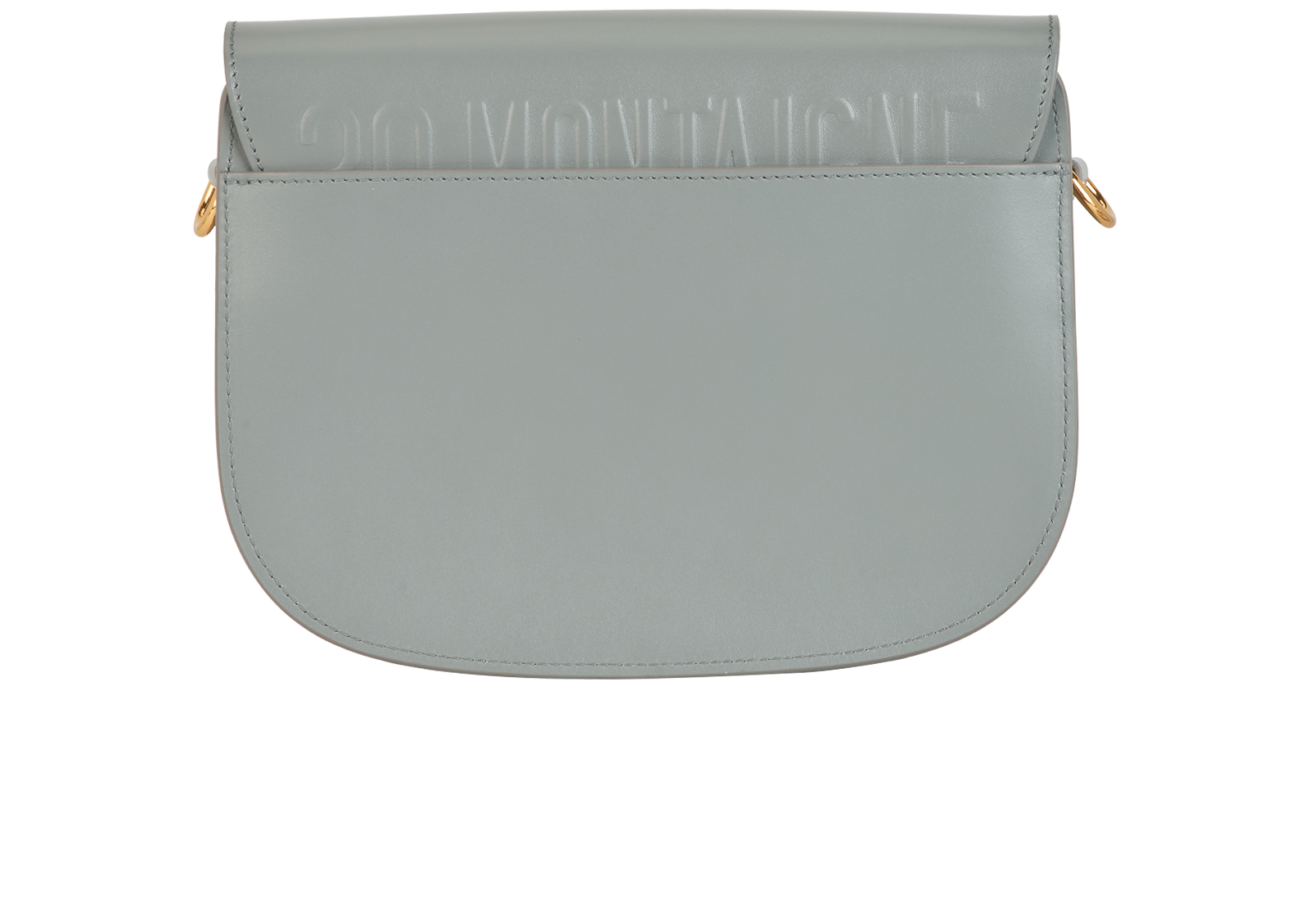 Medium Bobby, &pound;1,600, Handbags, Grey, Leather/Suede, Back view